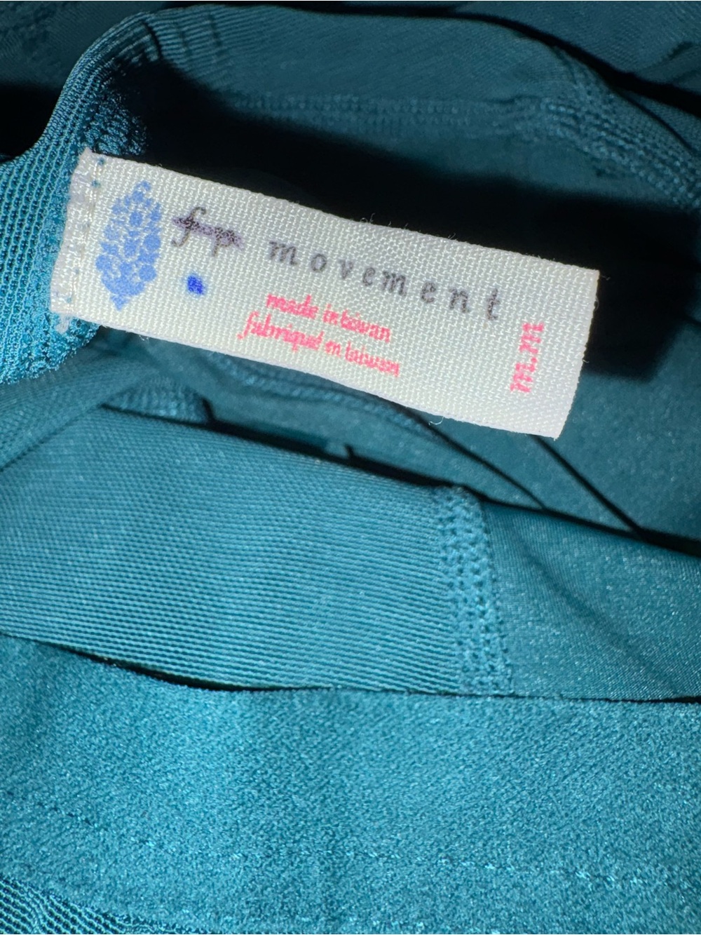 Free People Movement Teal Jumpsuit
